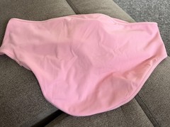 SIIL Ostomy Support Belt Size medium Pink Spain Zipper Pocket Pouch Wrap
