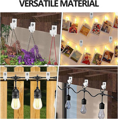 30 Pack Wire Shelf Wall Clips with Screws and Anchors – Plastic Mounting Bracket