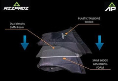 The AZZPAD Tailbone Protector, Medium(26-32In)