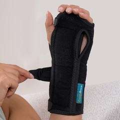 ComfyBrace® Carpal Tunnel Wrist Brace – with Splint and Palm Cushion One Size