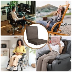 20x20x4 Inch Egg Crate Foam Recliner Cushions Elderly NonSlip Seat Support