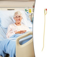 16# 18# 2 Chamber Latex Catheter Sterilized Urethral Catheter Urinary Catheter-