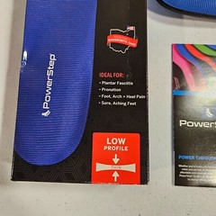 Powerstep Original Full Length Arch Orthotic Insole Size E M8-8.5 W10-10.5