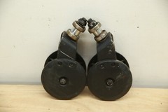 PAIR of Caster Forks for Pride Jazzy EVO613 Power Chairs – 5″ Wheel Tire Bracket