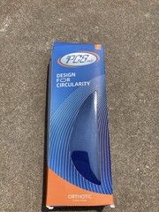 PCS Sole Orthotic Insoles Relieves Foot Pain Men’s 6 Women’s 8 Arch Support Blue