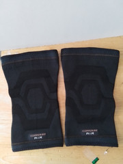 Copper Fit Elite Advanced Compression Knee Sleeve- Black S/M 12″-16″ (2pk)