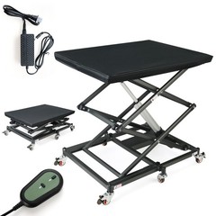 Wheelchairs and Scooters Lift with 6 Wheels, 9.2“-35“ in Height Adjustable