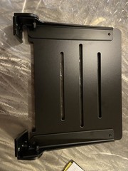 Seachrome Slimline 19” Wall Mounted, Folding Shower Seat SHAFSL-185155-PBS-S-MB