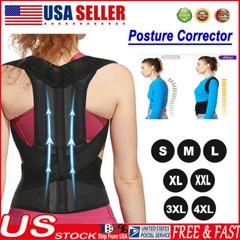 Hunchback Correction and Back Straightener for Pain Relief Brace Belt Men Women
