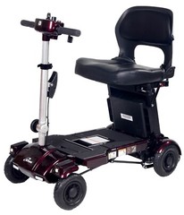 iLIVING i3 Foldable Electric Mobility Scooter, with 17″ Upgraded Seat