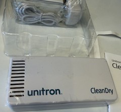 NWT Unitron CleanDry Hearing Aid Dryer & Dehumidifier UV-C Sanitizer Never Used!