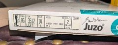 juzo compression stocking 3512 LEFT 30-40 Mm Hg open toe Full Length Size IV L
