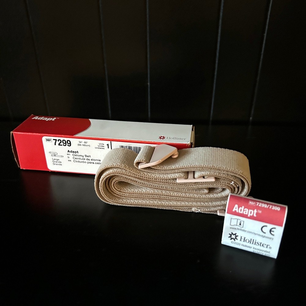 1 Box Hollister 7299 Adapt Large Ostomy Belt 34″ – 65″ ( 86 cm – 165 cm ) Beige