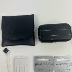 Widex RC-DEX Remote, Wax Guard Filters, P10 Batteries, Case, For Hearing Aids
