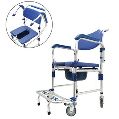 330LB Waterproof Wheelchair Bathroom Shower Seat with Removable Armrests