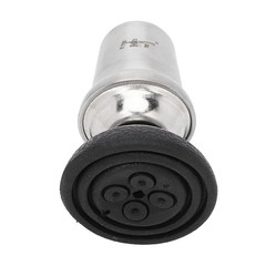 Walking Cane Stick Tips Universal Swivel Rubber Stainless Steel 19mm Inner