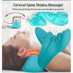 Neck Cloud Cervical Neck Stretcher Pillow Traction Device Pain Relief Massage