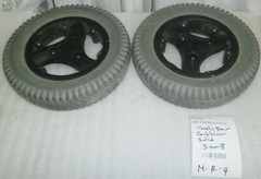 POWER WHEELCHAIR SOLID WHEEL PRIMO POWERTRAX 3.00-8 FAIR CONDITION AS PICTURE