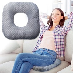 Comfortable Donut Pillow Cushion for Tailbone Pain Relief, Hemorrhoids, Surgery