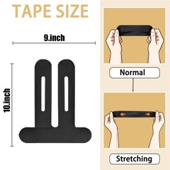 IEADEN Precut Kinesiology Tape for Knees, 20 Pcs – Knee Support & Stability,