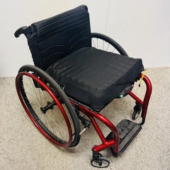 Quickie Nitrum Ultralight Manual Wheelchair Rigid Red Frame 300 lb