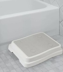 Slip Resistant 4″ Bath Step, Extra Large Stackable Platform for Bathtub Bathroom