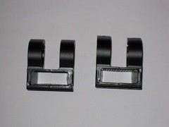 Motion Composites C2 Veloce Wheelchair Arm Rests & Tire Guard Front Receivers OE