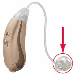 (10 pcs) Hearing Amplifier Dome Open Fit Ear Tip Earplugs Earbuds Replacement