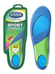 Dr Scholls Sport Massaging Gel Advanced Shoe Insoles Women Size 6-10 (1 PAIR)