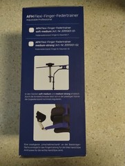 AFHWebshop flexi-finger-federtrainer adjustable professional medium-strong NIOB