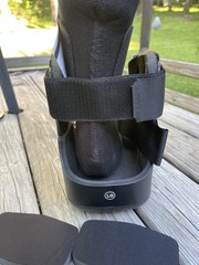 Merlin’s Pneumatic Ankle Walker, Large, High Height