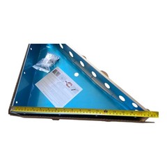 Floating Corner Shower Bench Kit – 17″x17″x24″ – Customizable Corner Seating