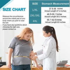Abdominal Binder Post Surgery Plus Size | Postpartum Belly Band Wrap | Post C…