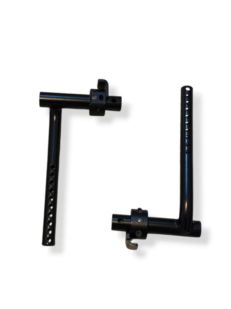 QUICKIE IRIS Wheelchair Footrest Leg Rest Mounts Hanger Brackets
