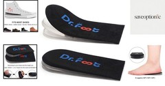 Dr.Foot Adjustable Orthopedic Heel Lift Inserts – Pain Relief & Height Increase