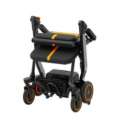 Paiseec 2-in-1 42Lb Foldable Electric Wheelchair 300Lb Intelligent All Terrain