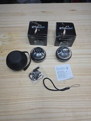 2 TorqueBall Self-Starting Gyroscope Ball Silver Black Pain Relief Hand Strength