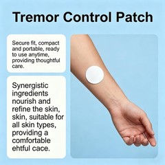 Hands Tremor Control Patch,Essential Tremor and Muscle Stability for Daily Use