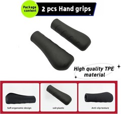2 PCS Crutch Hand Grips Replacement Parts Fit for Rollator Walker ,Rollator H…
