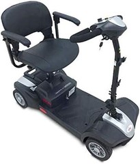 EV Rider MiniRider Lite 4-Wheel Mobility Scooter with Basket, 12Ah Battery,…