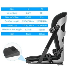 Adjustable Night Splint Ankle Foot Orthosis for Achilles Tendonitis & Foot Drop