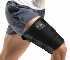 Vlela HAMSTRING COMPRESSION SLEEVE W/Adjustable Straps for men & women Sz XL NEW