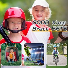 2 Pcs Kids Knee Brace, Youth Knee Compression Sleeve for Children Support for…