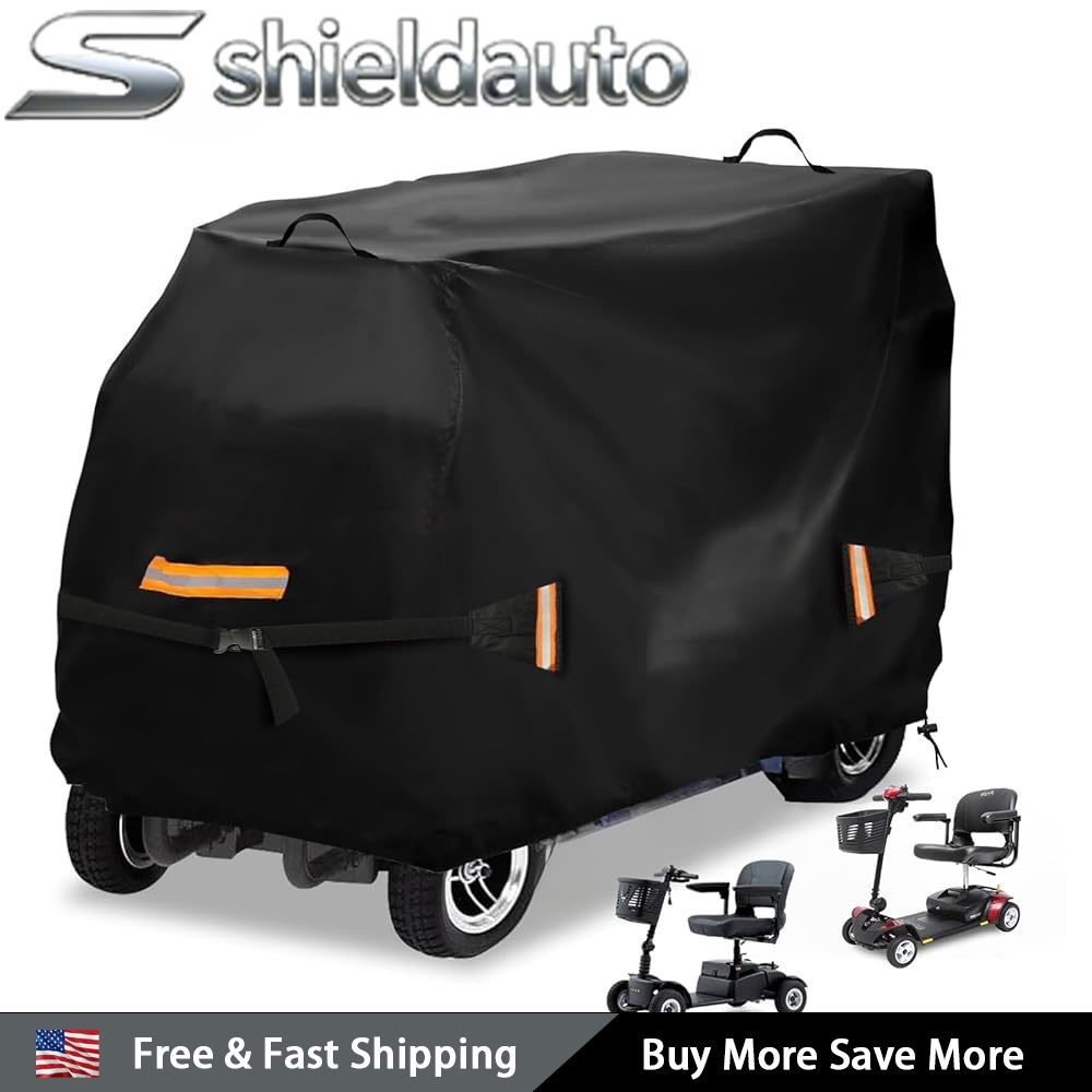 49″x 23″x 39″ Mobility Scooter Cover 600D All-Weather Protection