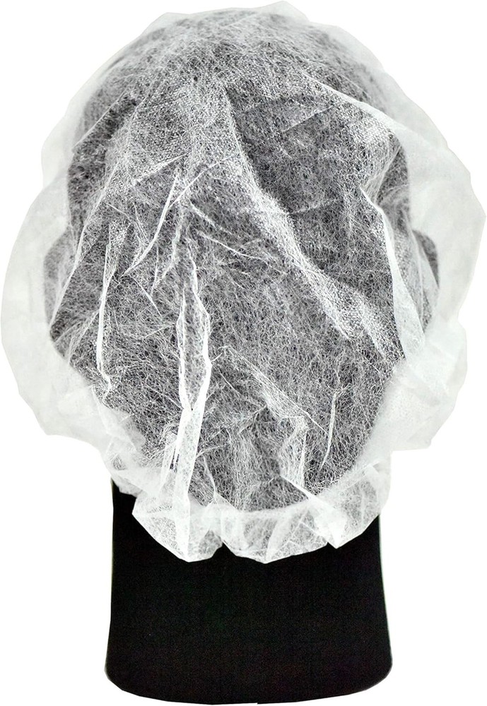 Disposable Bouffant Caps Hair Net, Spun-Bonded Polypropylene, Non-Woven, , La…