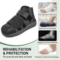 SANGENG Closed Post Op Shoe – Fracture Walking for Women & Men – L