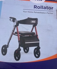 Rollator Walker 350lb,8″Wheels, Foldable Lightweight LOCAL sale CA.