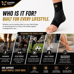 Compression Ankle Brace for Women Support, Durable Design Foot and Ankle Supp…