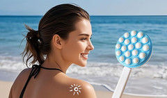Lotion Applicator for Back – Back Lotion Applicator for Women Men Elderly – Curv