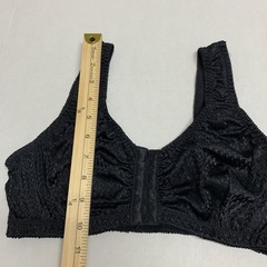 ClearPoint Medical Compression Post Surgical Recovery Bra Sz 38 In Black
